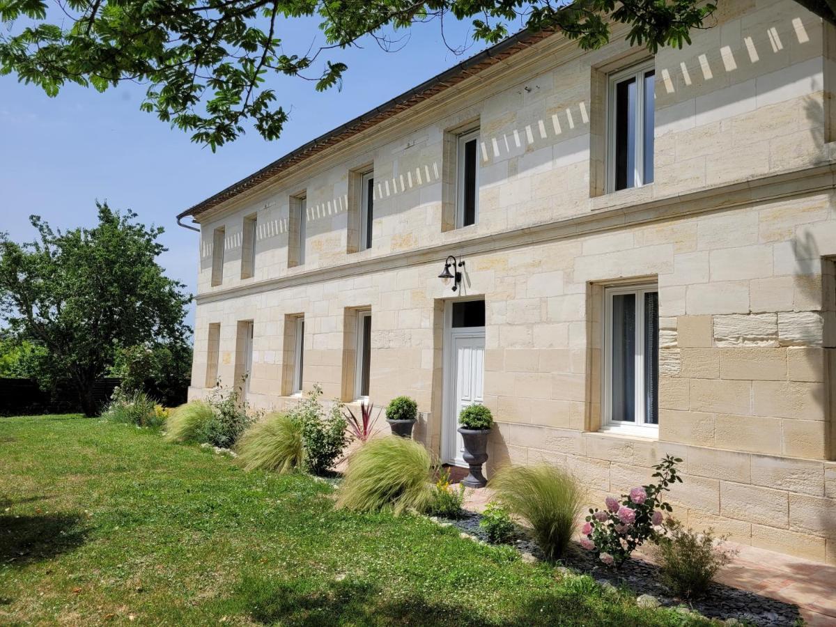 Chambre Merlot, Piscine Et Spa, Proche St Emilion Lugon et l’Ile du Carney Exterior foto